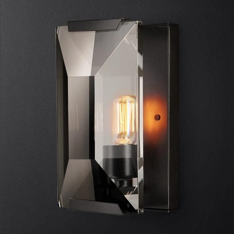 Living Room Background Wall Light American Simple Creative Restaurant Hotel Clubcrystal Wall Lamp