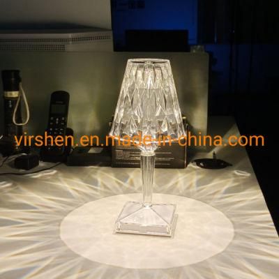 Modern LED Touch Restaurant Bar Furniture Decorative Lights Dimmable Cordless Rechargeable Battery LED Table Lamps