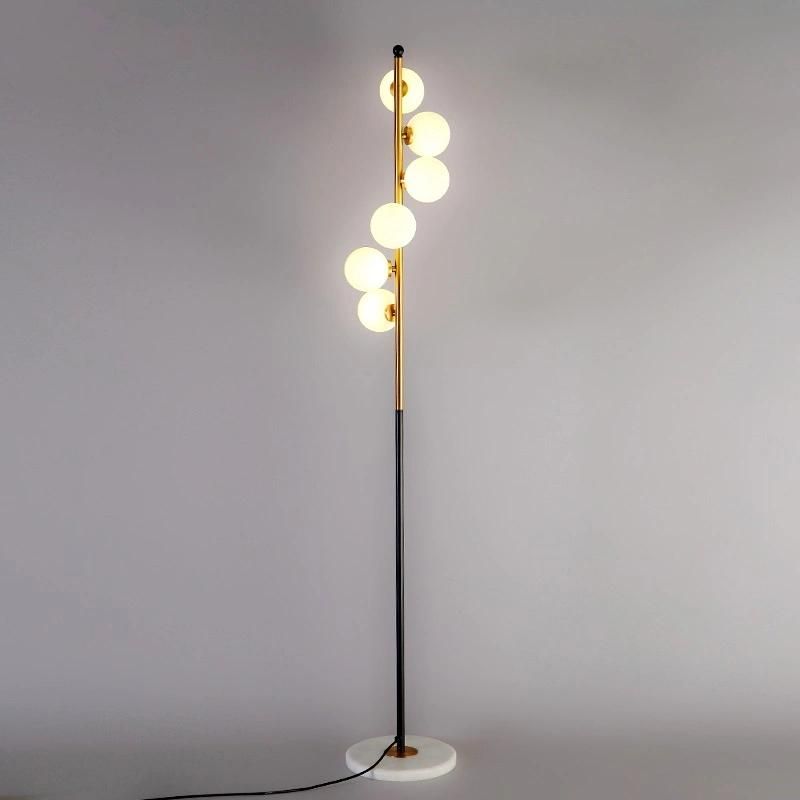 Modern LED Living Room Standing Luminaires Nordic Lights Bedside Floor Lamps for Living Room (WH-MFL-33)