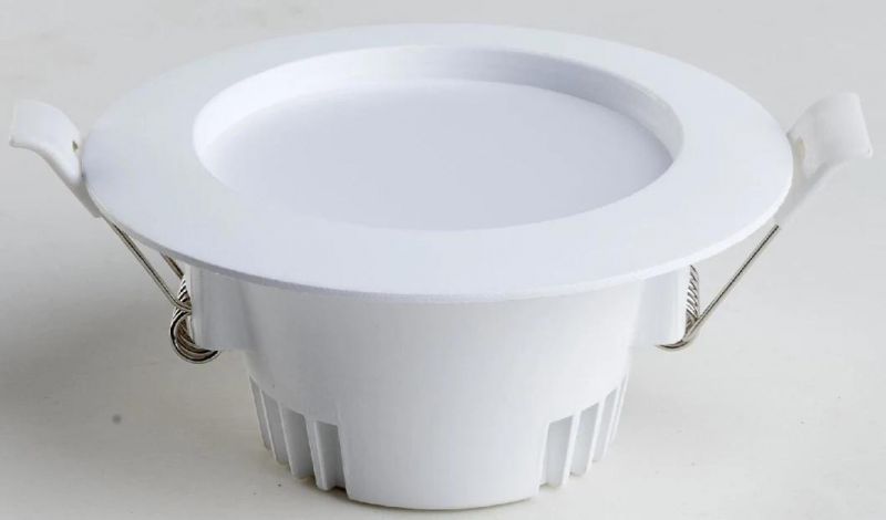 Recessed Ceiling 120 Degree Light Beam PBT Housing LED Downlight