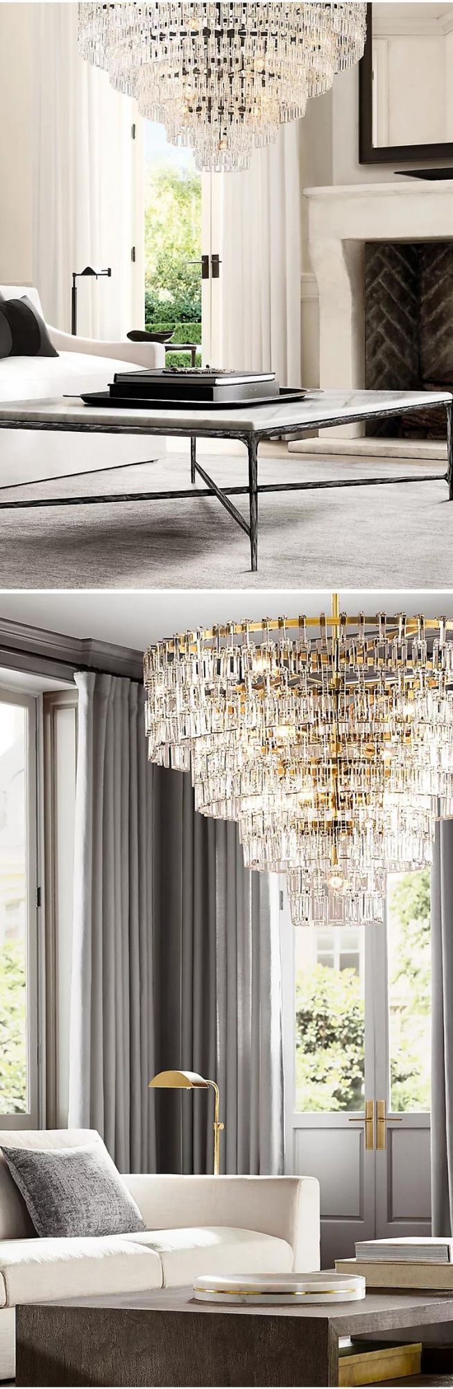 Large Custom Luxury Modern LED Chandelier K9 Crystal Chandelier