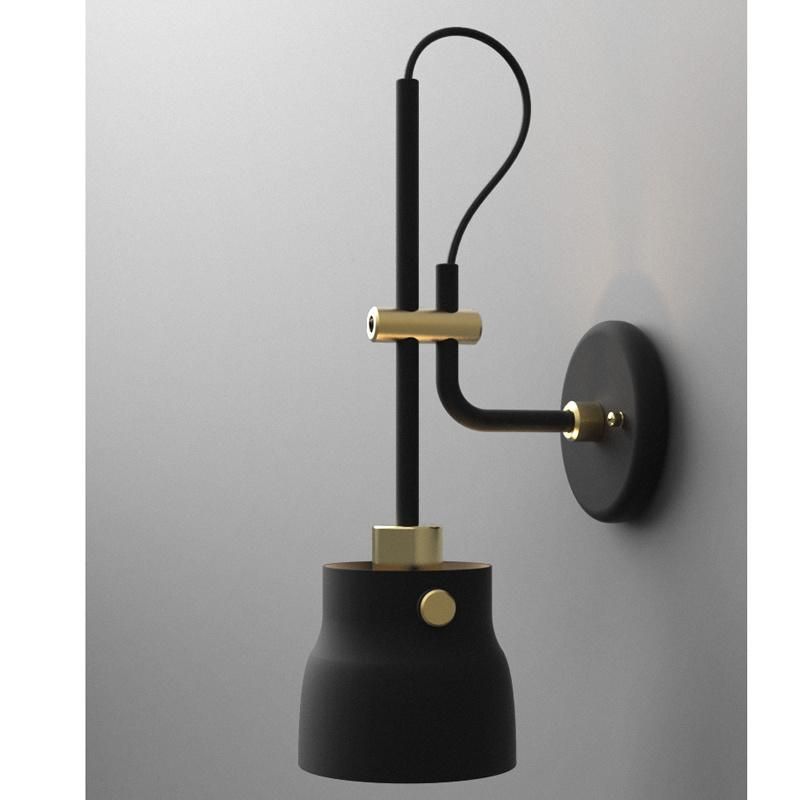 Creative Industry Style Iron Art Corridor Dining Room Bedside Wall Lamp