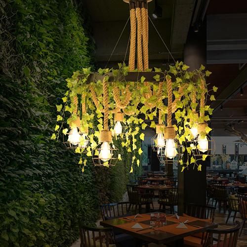 Indoor industrial Hanging Lighting Pendant Lamp for Restaurant Decoration Light