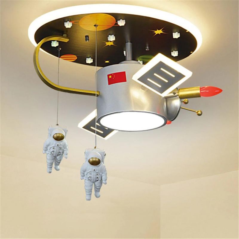 Cartoon Astros Satellite Lamp LED Remote Control Ceiling Lights for Children′s Room Lamp (WH-MA-149)