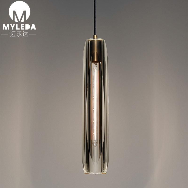 Home Decor Glass Crystal Pendant Lamp Lighting