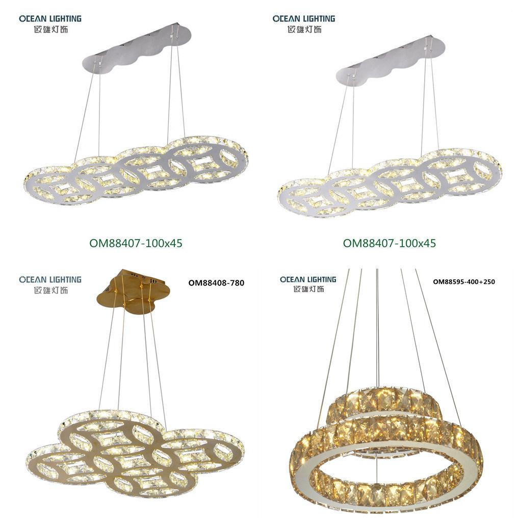 Fashion Hot-Sale Fixture Crystal Pendant Lamp for Hotel