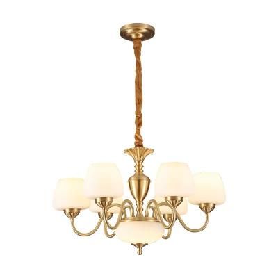 Dafangzhou 160W Light China Gold Bedroom Chandelier Manufacturers Outdoor Lighting Cartoon Chandelier Pendant Lamp Applied in Office