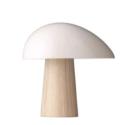 Customize Hotel Resin Mushroom Apartment Home Bedroom Modern Small Table Lamps