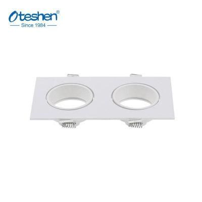 2 Piece of LED Down Light Housing Frame with PC