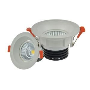 Recessed White 7W LED Down Light