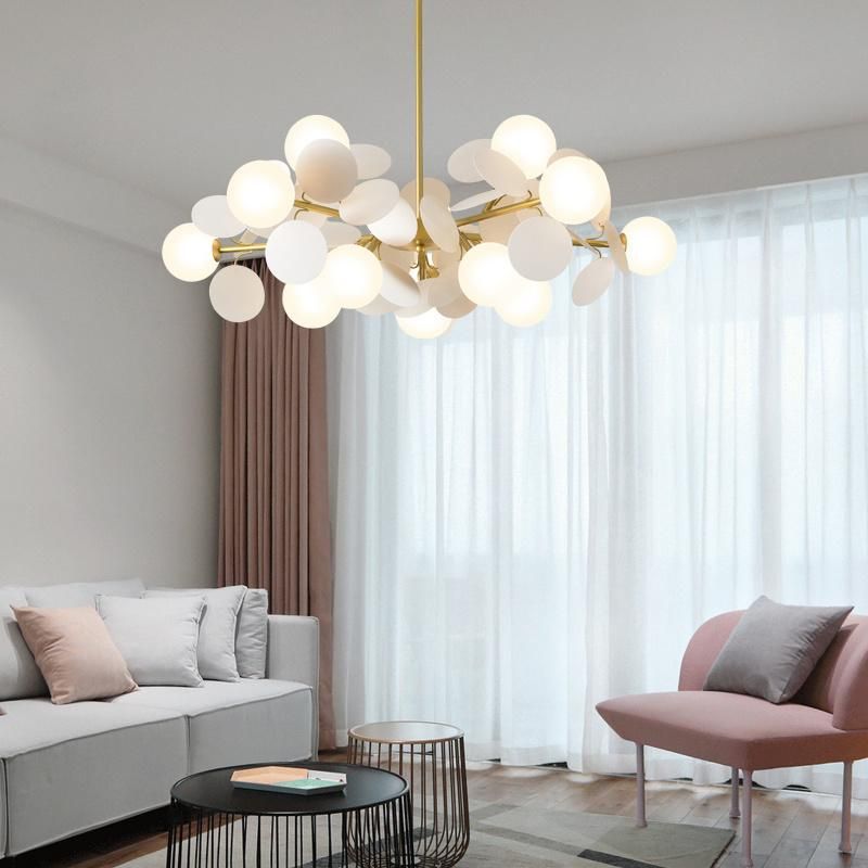 Modern Living Room Bedroom Lighting Design Romantic Pendant Lamp