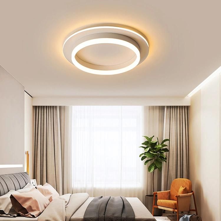 Minimalist Bedroom Round Acrylic Living Room Office Modern LED Ceiling Lamp Modern Lighting Corp