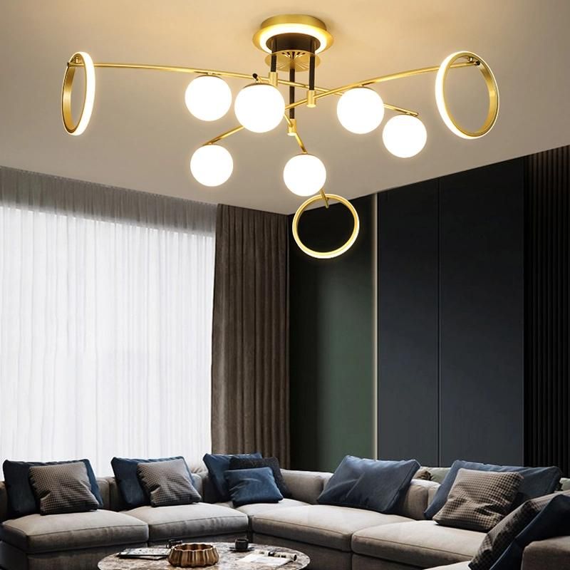 Luxury Modern Ceiling Light Simple Branch Diningroom Light Living Room Lamp