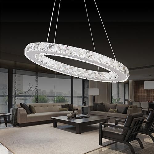 Modern Crystal Hanging Light Chandelier for Indoor Decoration Lighting
