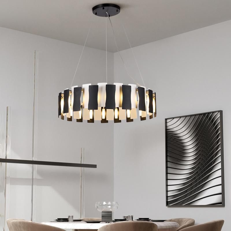 Circle Design Modern Style Living Room Dining Room Pendant Lamp