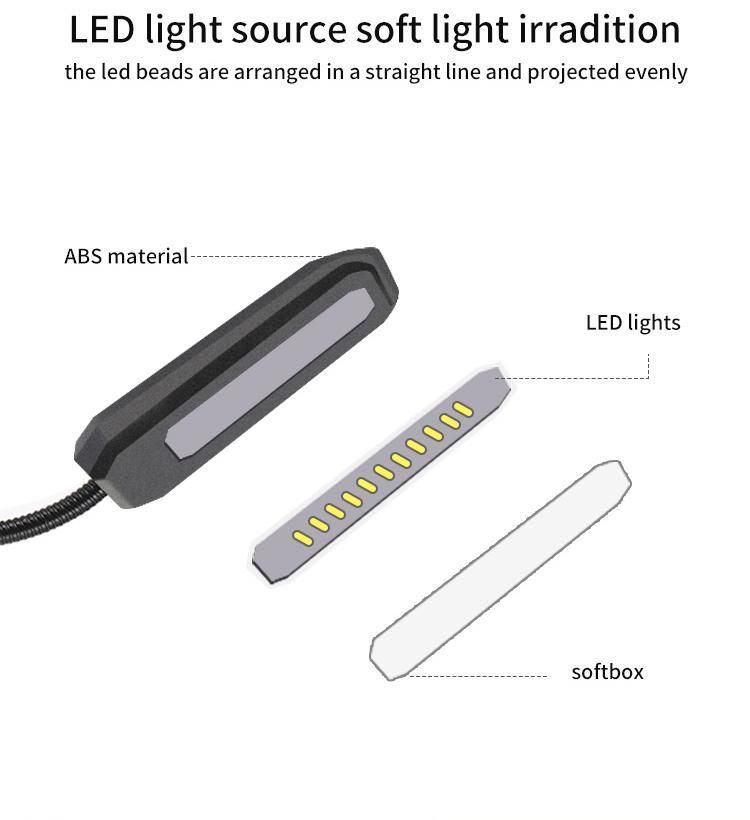 LED Bookmark Light for Private Reading Light