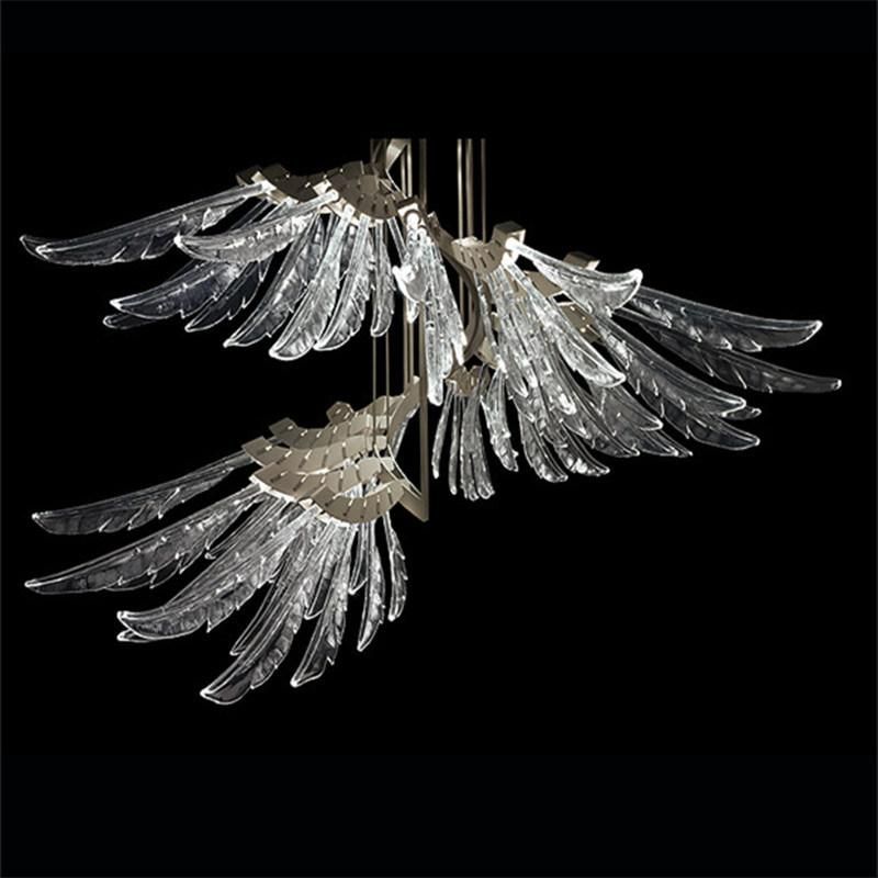 New Designs Wing Hanging Chandelier for Hotel Decorative Lighting