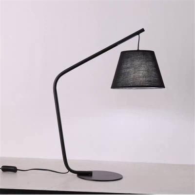 Table Lamp Living Room Table Lamp Wrought Iron Cloth Bedroom Bedside Lamp Danish Fishing Lamp