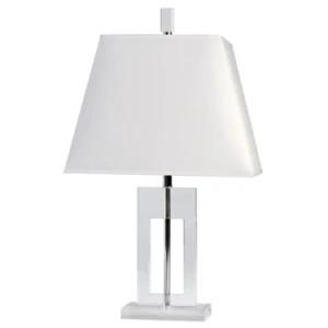 UL/cUL/Ce/SAA Square Clear Acrylic Table Lamp
