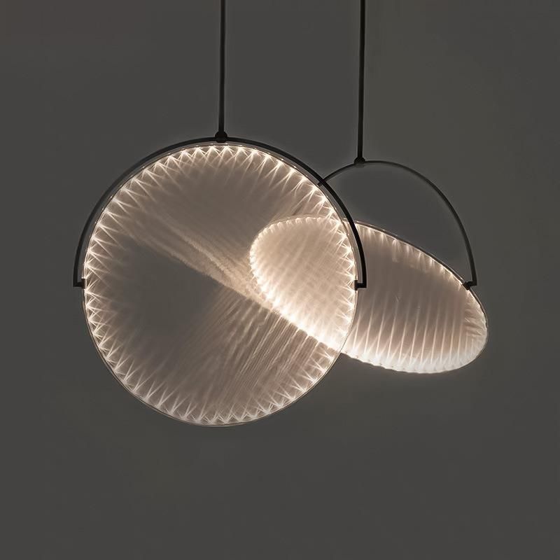 Nordic Pendant Light UFO Round Pendant Light Dining Room Bar Coffee Shop Suspension Lamp (WH-AP-273)