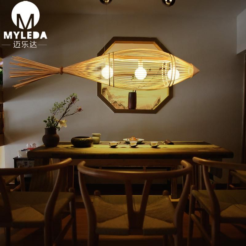 Fish Shape Pendant Hotel Decorative Lighting
