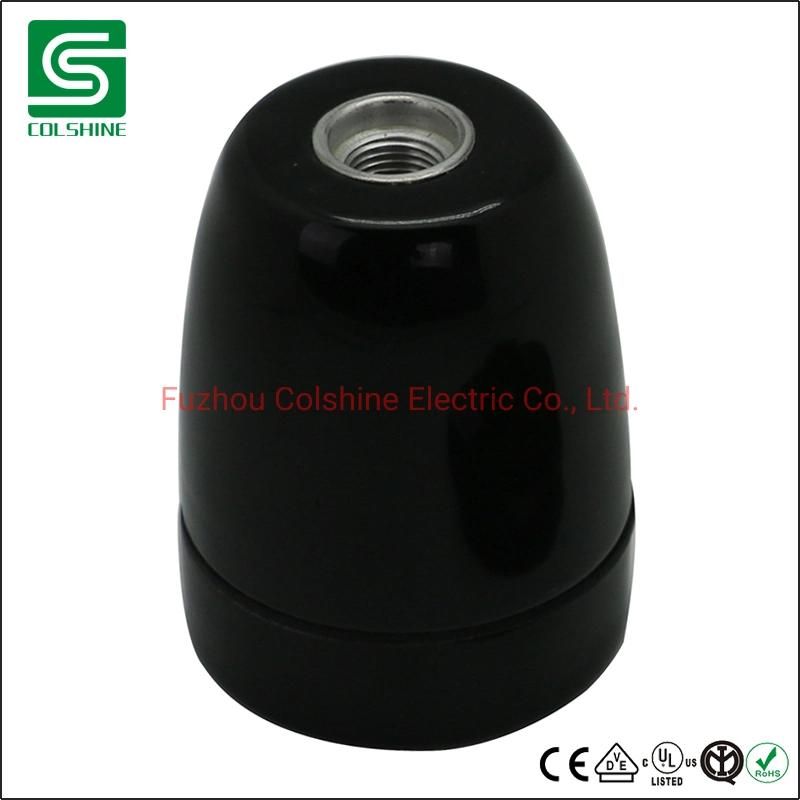 Multi Color E27 Ceramic Lamp Holder Lamp Socket Bulb Holder