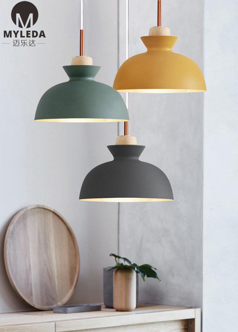 Modern Brush Brass Living Room Chandelier Hanging Pendant Lamp