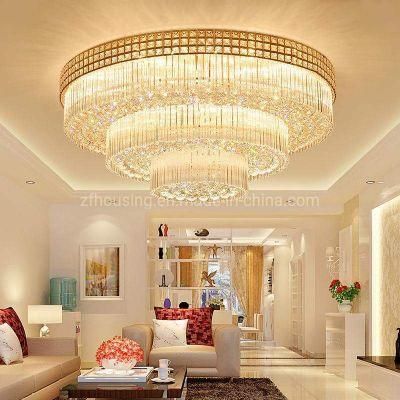 Home Decorative Round LED Crystal Ceiling Light Lamp Zf-Cl-004