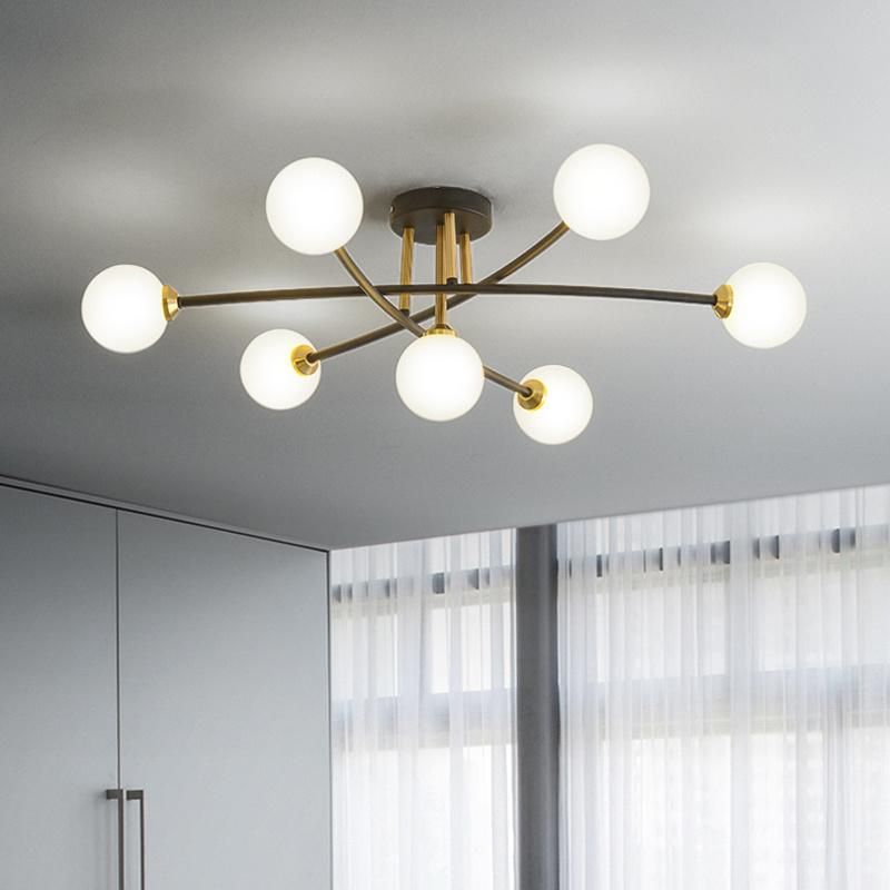 Ball Concise More Lights Ceiling Lamp Chandelier Pendant Lamp Bedroom Lamp