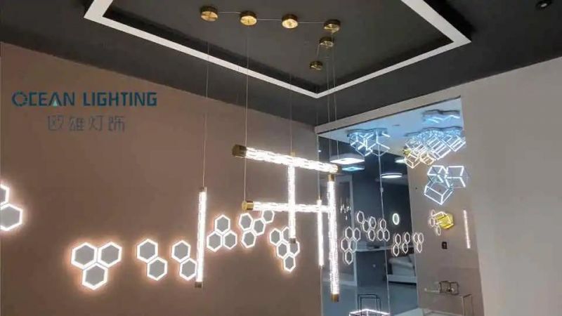 Living Dining Modern Style Design Indoor Five Patterns LED Lighting Pendant Lamp Chandelier