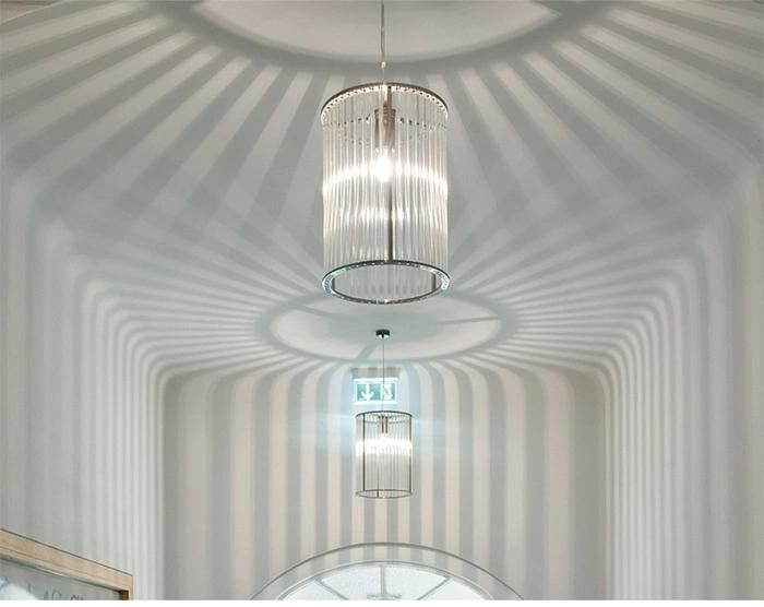 Modern/Contemporary Crystal Bar Chandeliers Ceiling Light for Dining Room, Bedroom and Hallway
