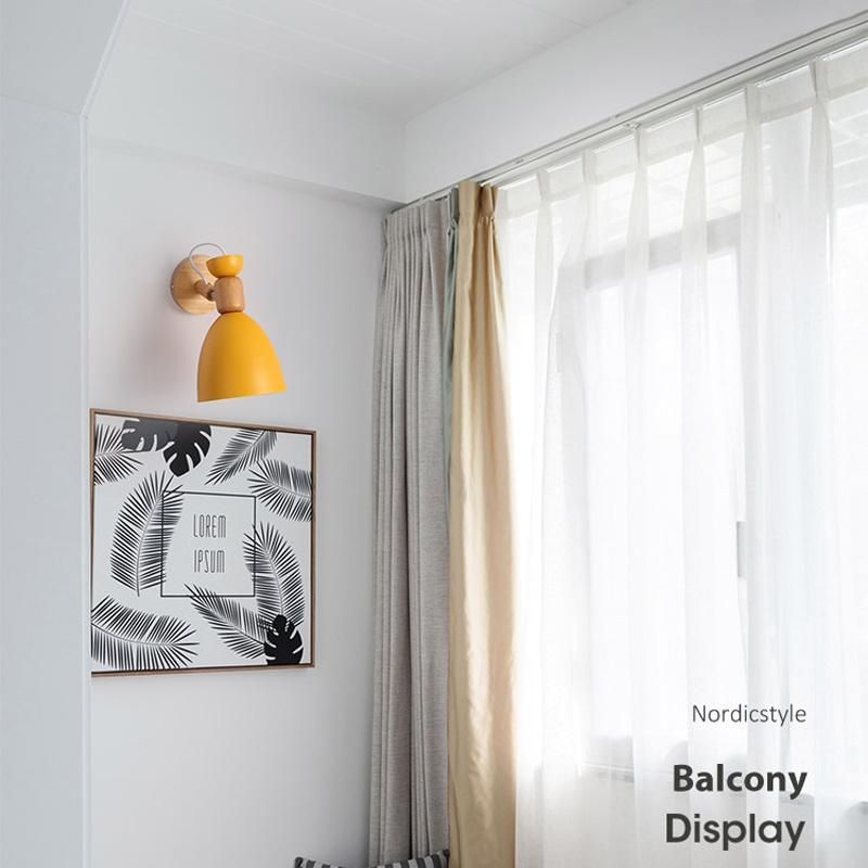 Simple and Fashionable Wall Lamp Bedside Lamp Bedroom Children Room Corridor Light