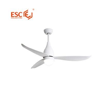 Factory Direct DC Inverter Motor Low Noise ABS Blade Fan Ceiling Light