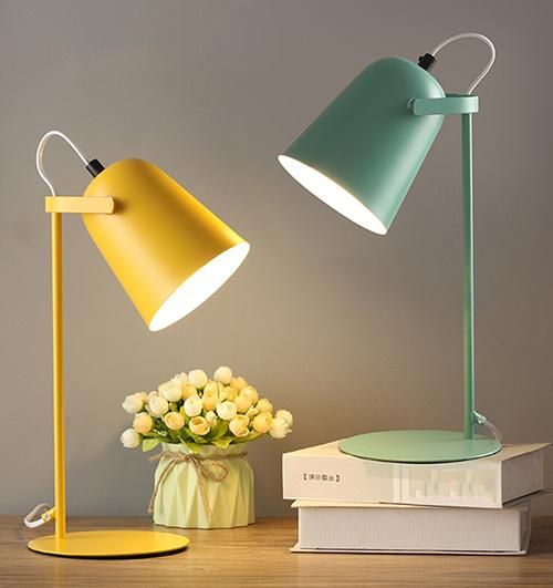 Bedside Table Lamp Reading Light for Boy and Girl Bedroom Decoration