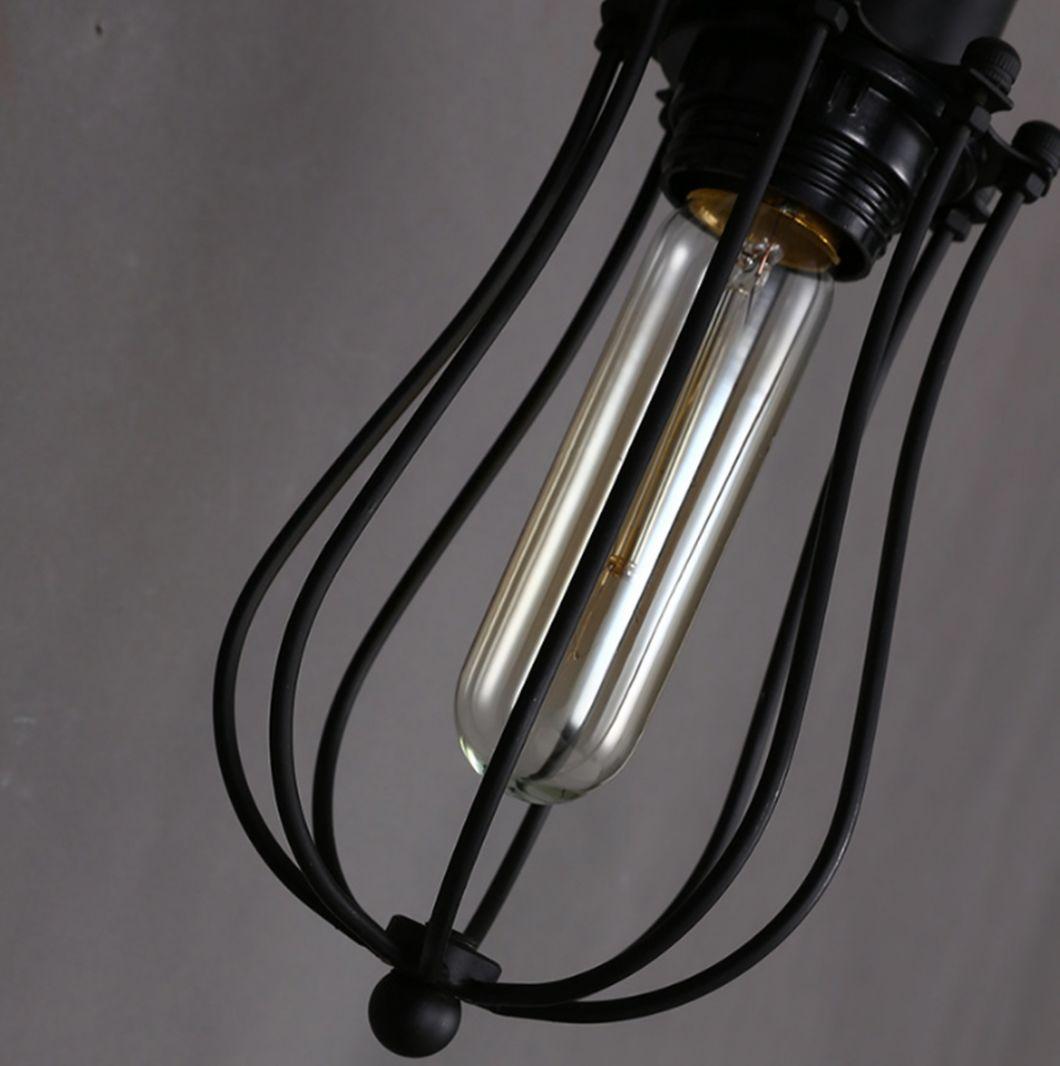 Rustic Old Classic Iron Vintage Suspended Edison Light Ceiling Chandelier