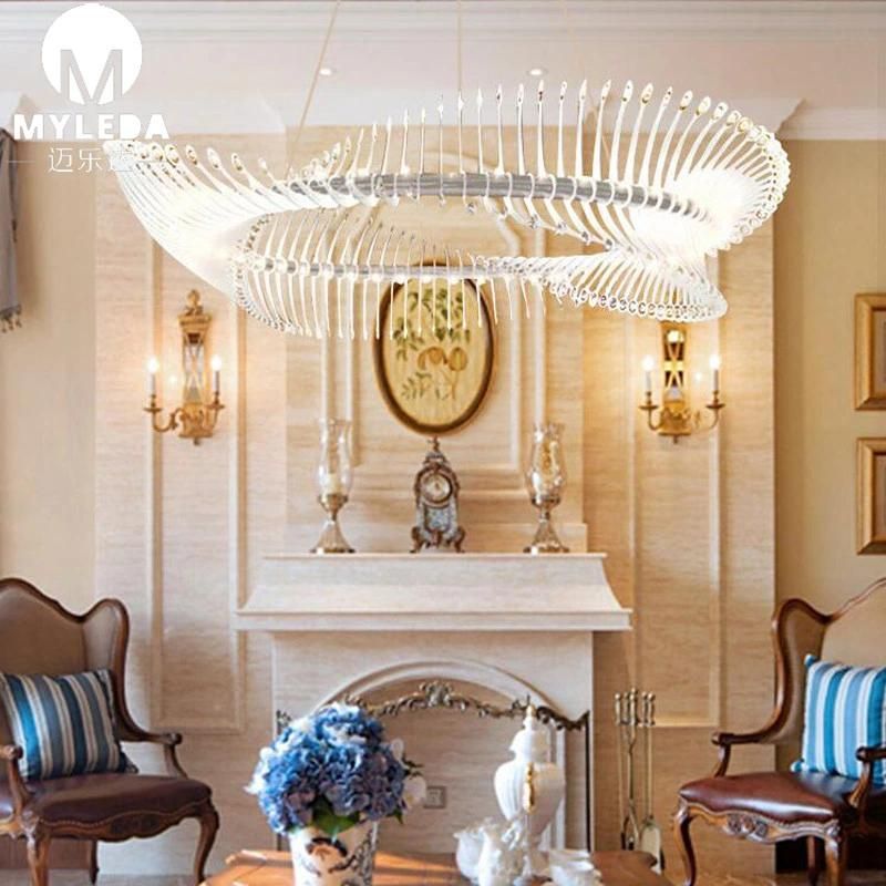 Special Design Modern Decorative Acrylic LED Pendant Light for Hotel Lobby