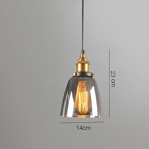 Indoor Light Modern Glass Pendant Lamp for Home Decoration