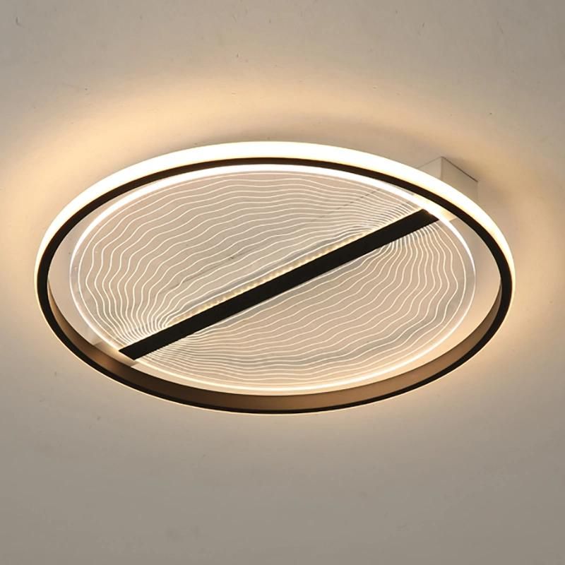 Round LED Bedroom Light Room Ceiling Light Creative Modern Simple Living Room Lamp