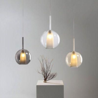 LED Hanging Lamps Home Decoration Pendant Lights Living Room Glass Light Fixtures (WH-GP-63)