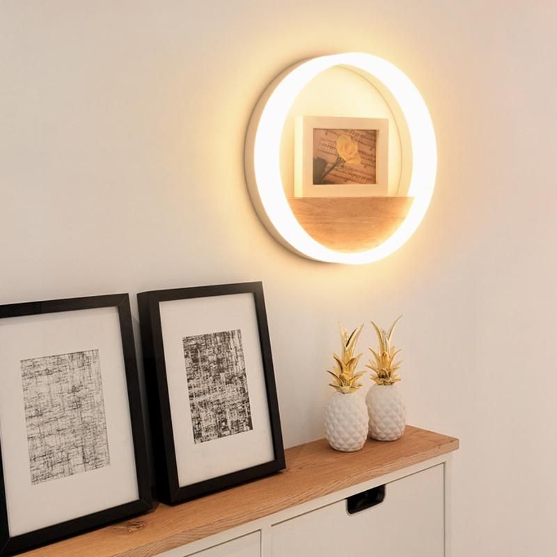 Living Room Wall Lamp LED Modern Simple Creative Decorative Circular Corridor Study Light