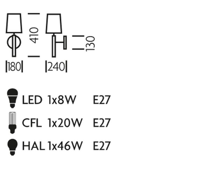 North America Europe Popular Modern Design Indoor LED Wall Light