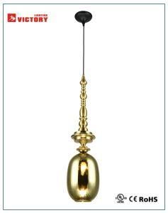Modern Gold Glass Popular Energy Saving Pendant Light