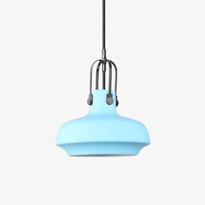 Industrial Round Metal Shade Hanging Pendant Light (P-170813)