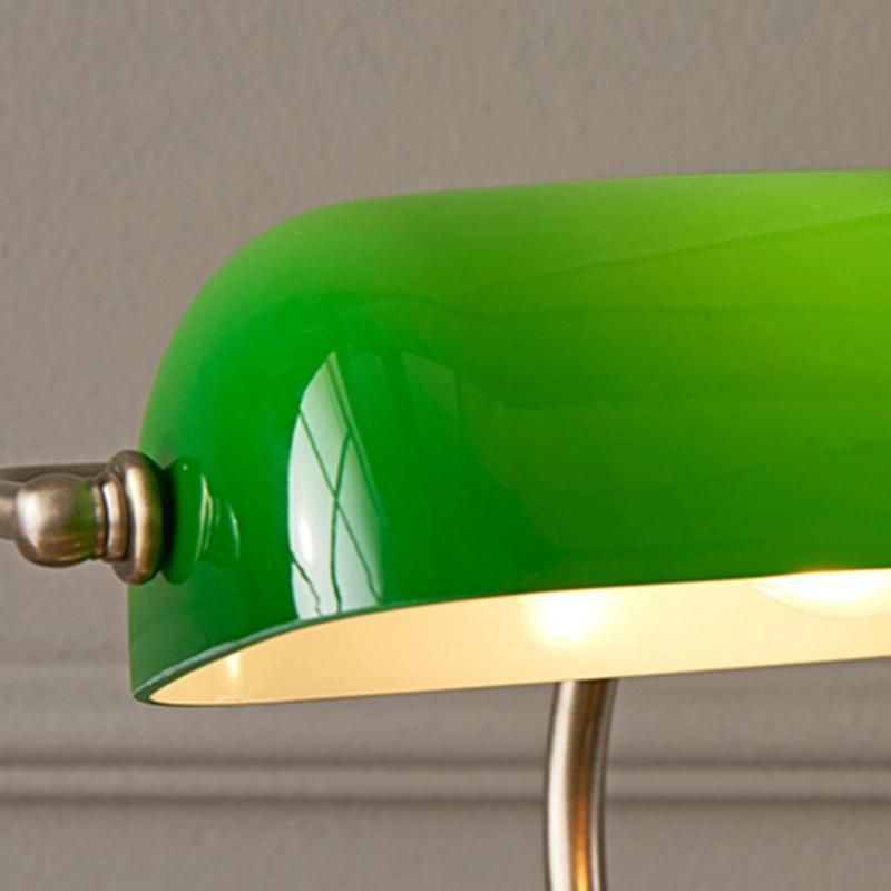 Retro Style Classical Green Lampshade Table Lamp Office Lamp Desk Lamp