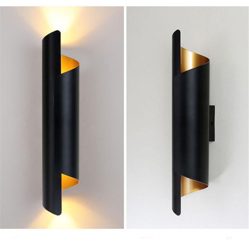 Bedside Wall Lamp Nordic Living Room Lamp Modern Bedroom Aisle Decoration Lamp Iron Simple Engineering Lamp