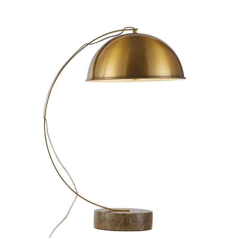 Nordic Post-Modern Light Luxury Iron Table Lamp Personality Creative Study Bedroom Bedside Lamp Living Room Model Room Decorative Lamp