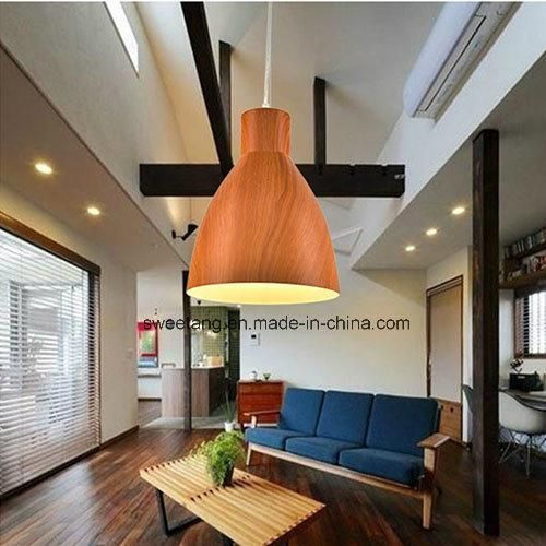 Decorative Light Chandelier Pendant Lamp with Wood Color