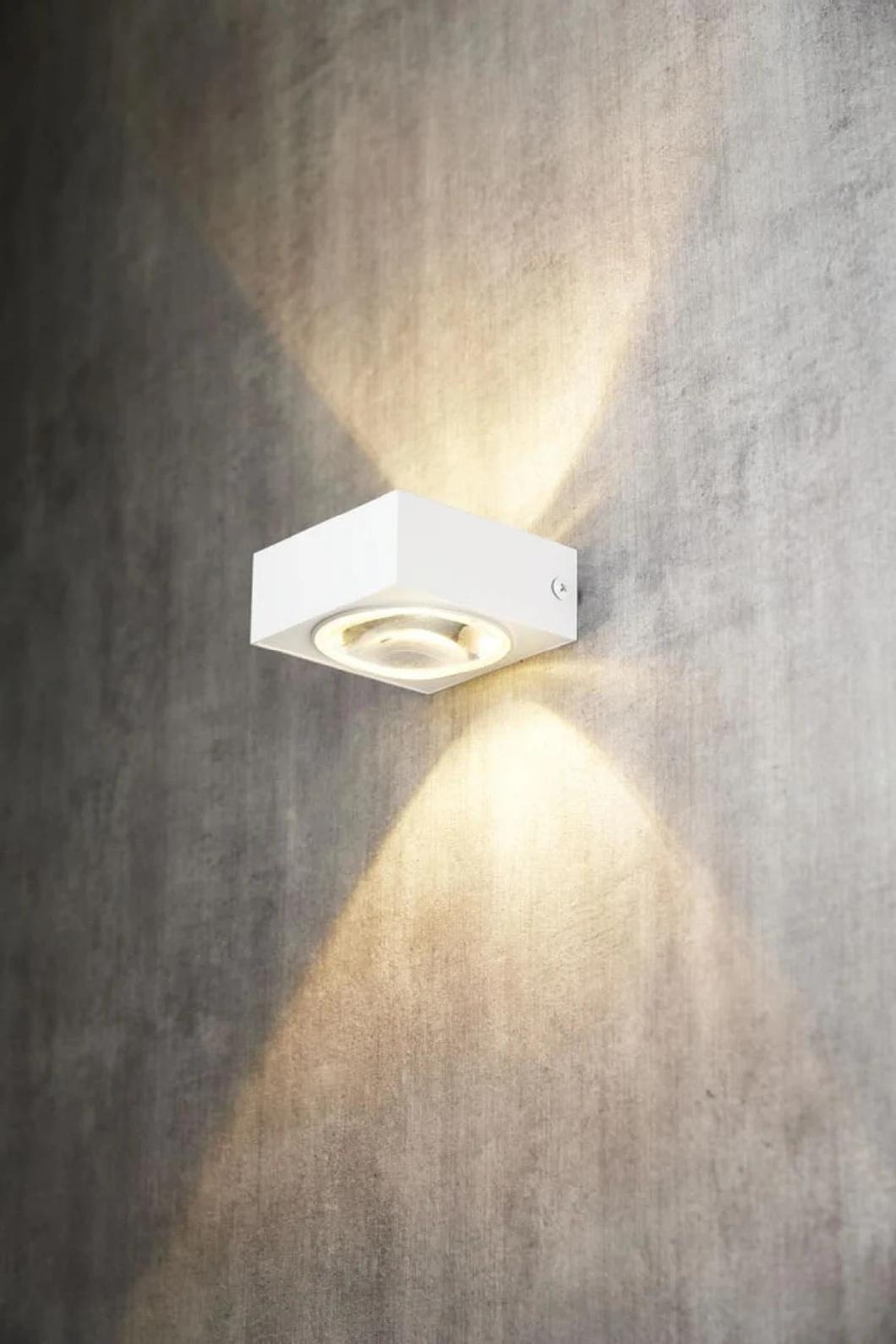 Modern up and Down Aluminium Square Wall Lamp with G9 Socket (MB-11866)