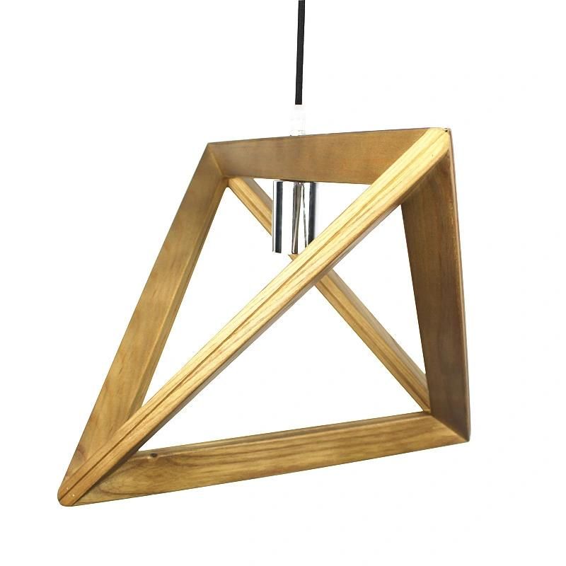 Fancy Wooden Pendant Lamp