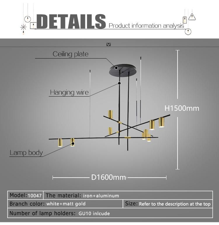 Special Decoration Lamp New Style LED Lighting for Project Wholesale